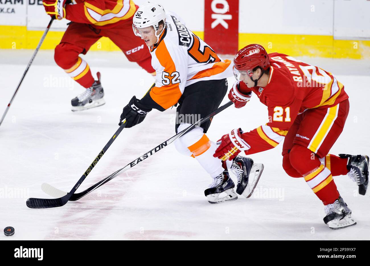 NHL player profile photo on Philadelphia Flyers' Jeff Carter during a  recent game in Calgary, Alberta. The Canadian Press Images/Larry MacDougal  (Canadian Press via AP Images Stock Photo - Alamy