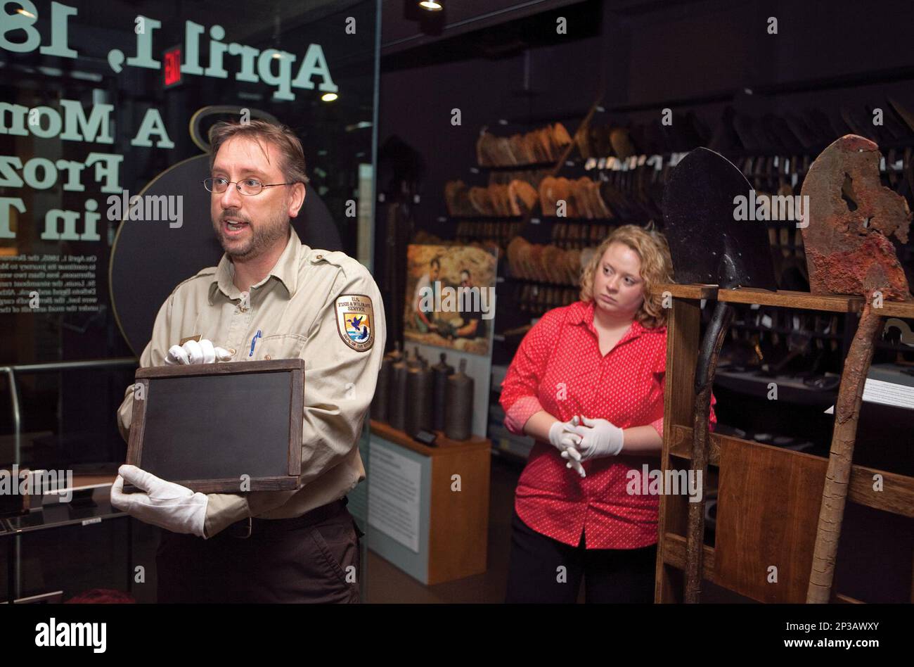 In this photo taken on Tuesday, March 17, 2015, Bill Cantine, a specialist within the Steamboat