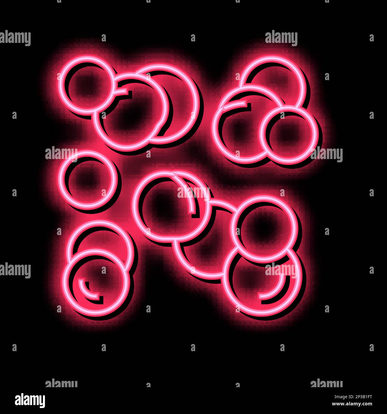 beans peas neon glow icon illustration Stock Vector Image & Art - Alamy