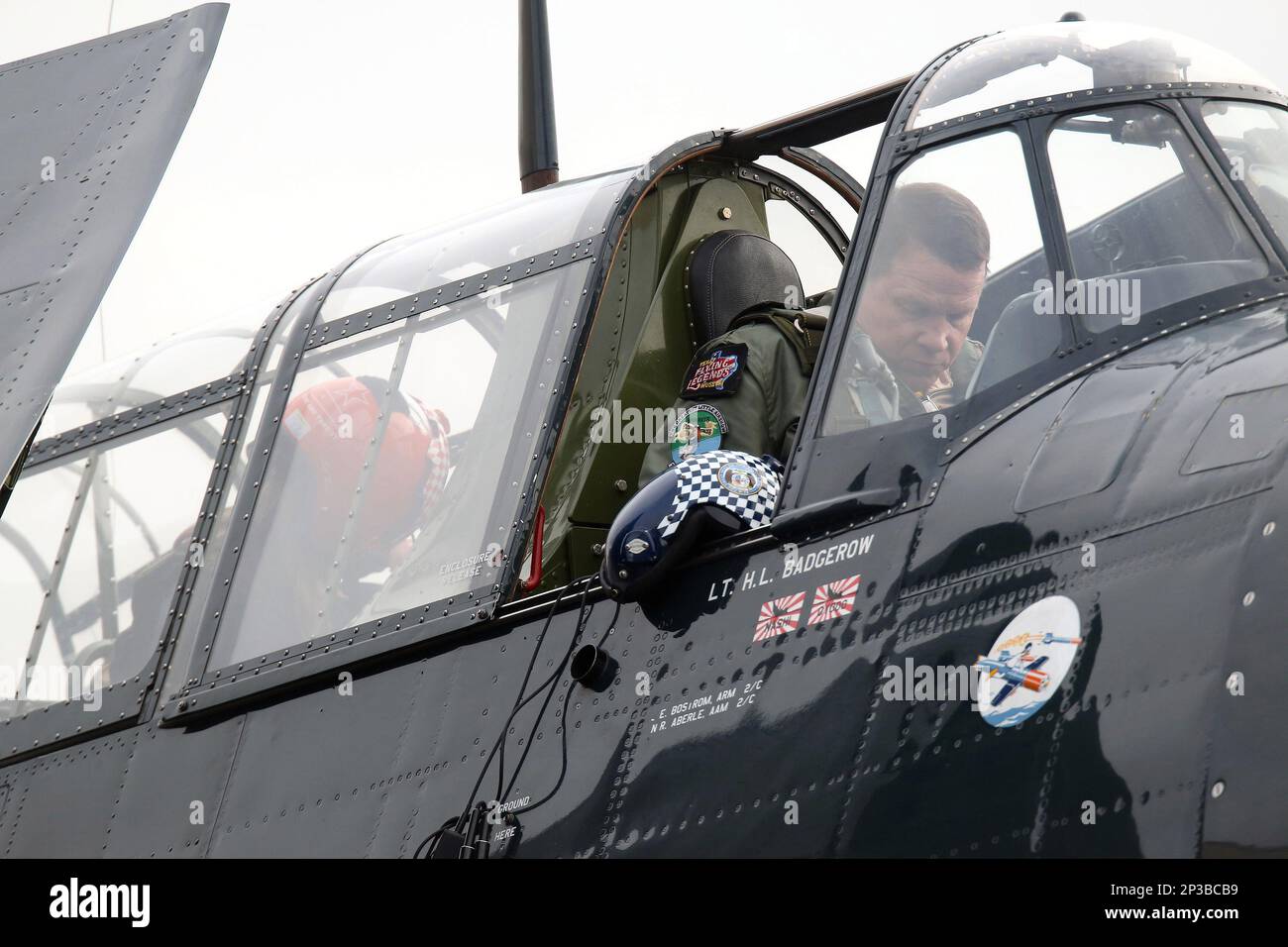 United States Congressman Sam Graves of Tarkio, Missouri adjusts his