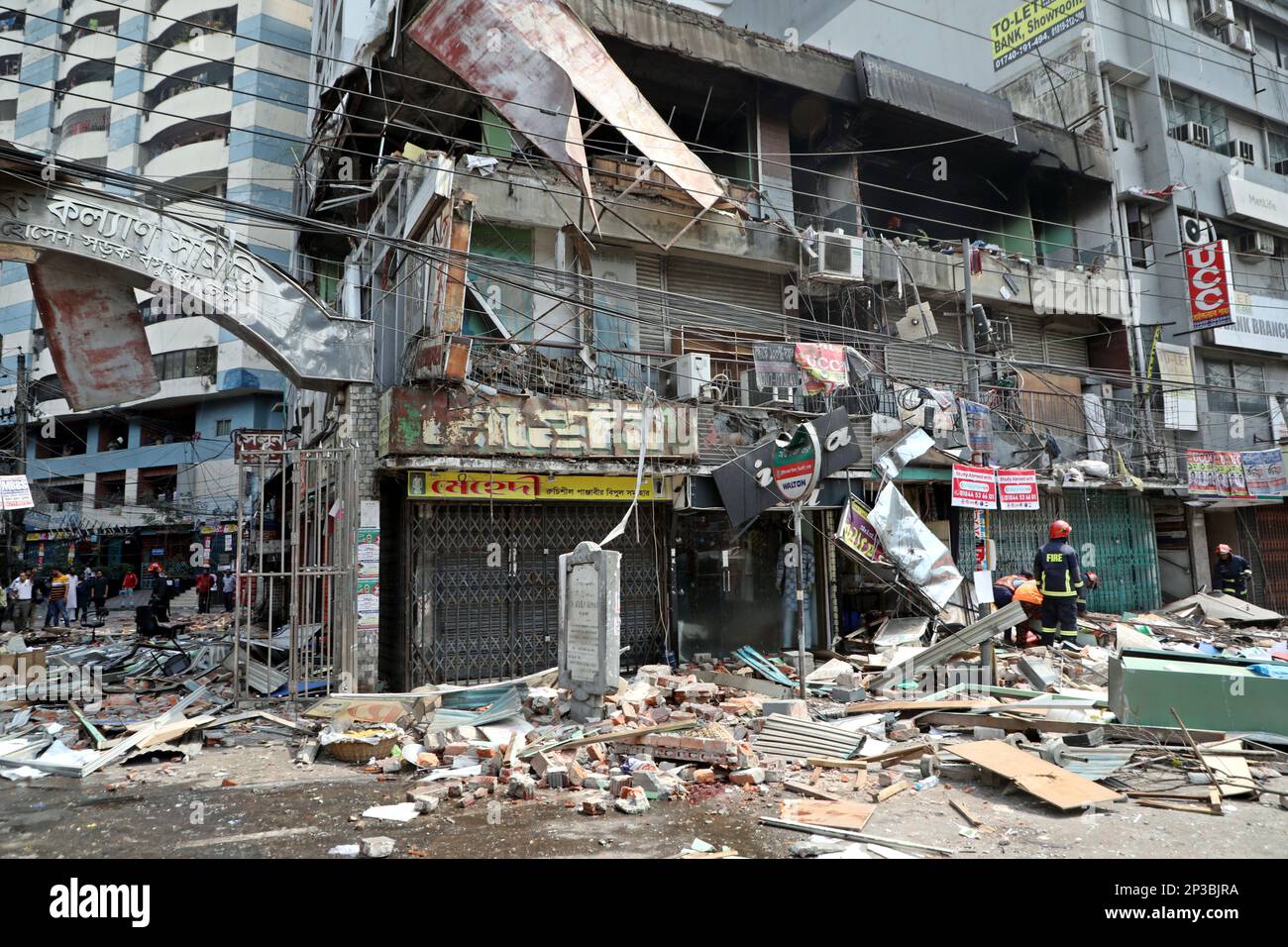 Dhaka, Bangladesh. 05th Mar, 2023. At least three people were killed