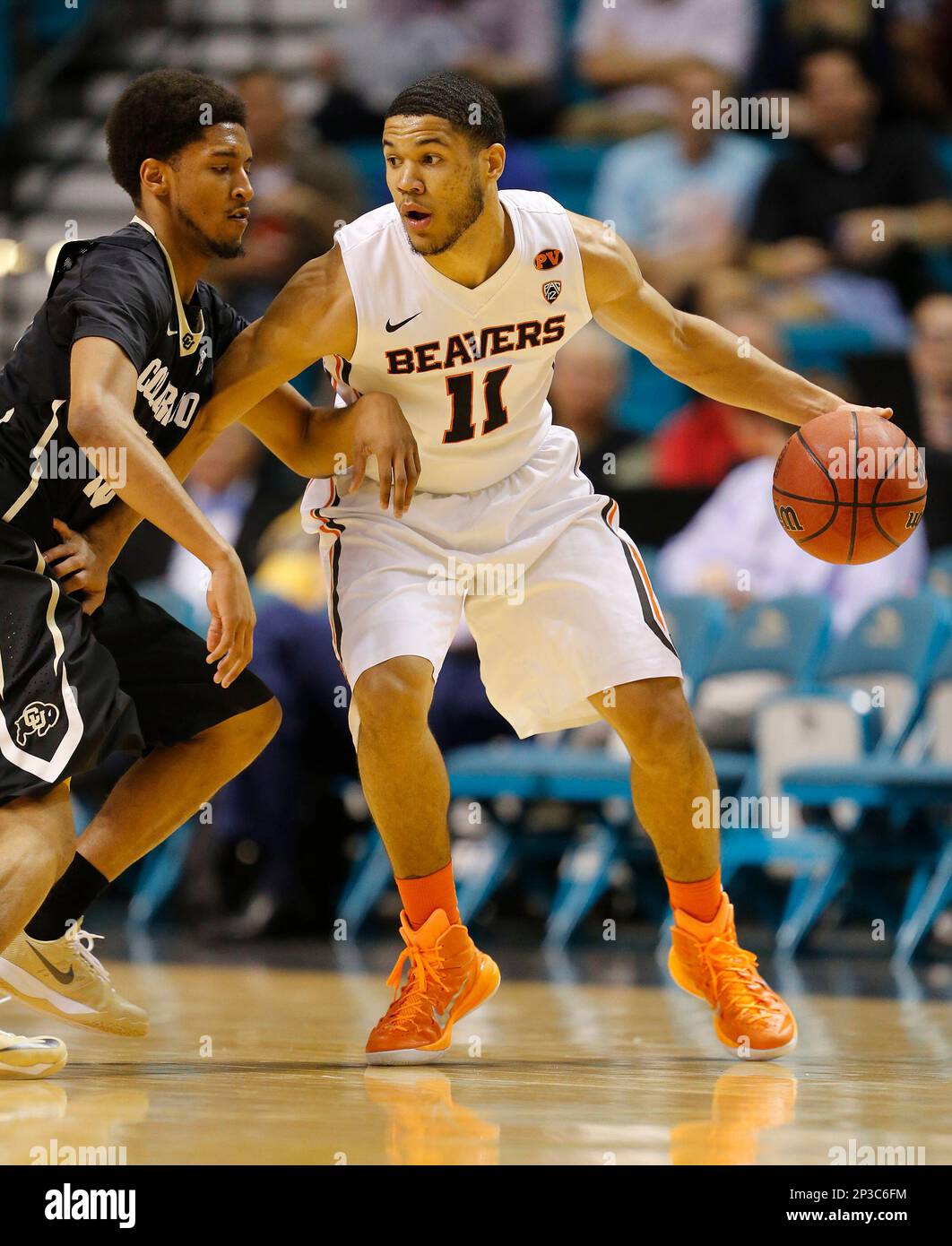 11 March 2015: Oregon State (11) Malcolm Duvivier during the PAC 12 ...