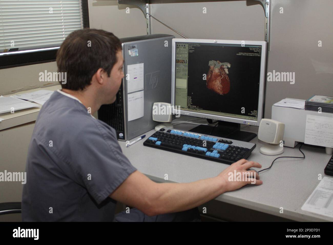 ADVANCE FOR MARCH 7 AND THEREAFTER Sammy Santucci, ct technologist