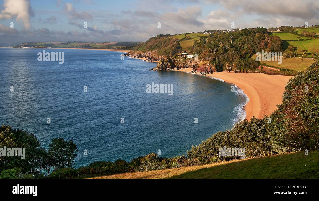 Blackpool sands is a shingle beach located in South Devon and part of