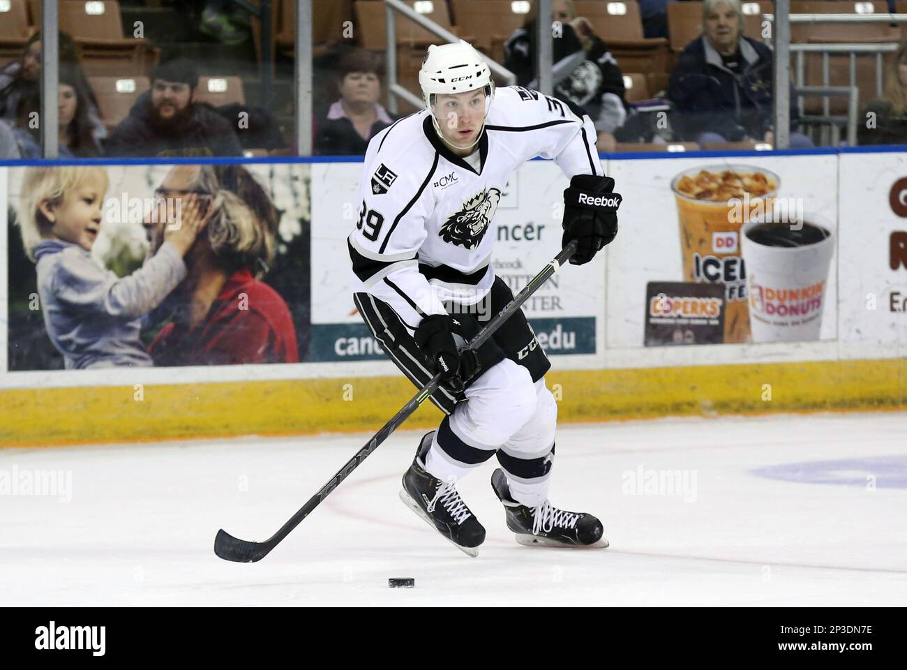 May 21, 2015: Manchester Monarchs right wing Brian O'Neill (22). The  Manchester Monarchs defeated the Hartford Wolf Pack 3-2 in Game 1 of the  Eastern Conference Finals of the 2015 AHL Calder