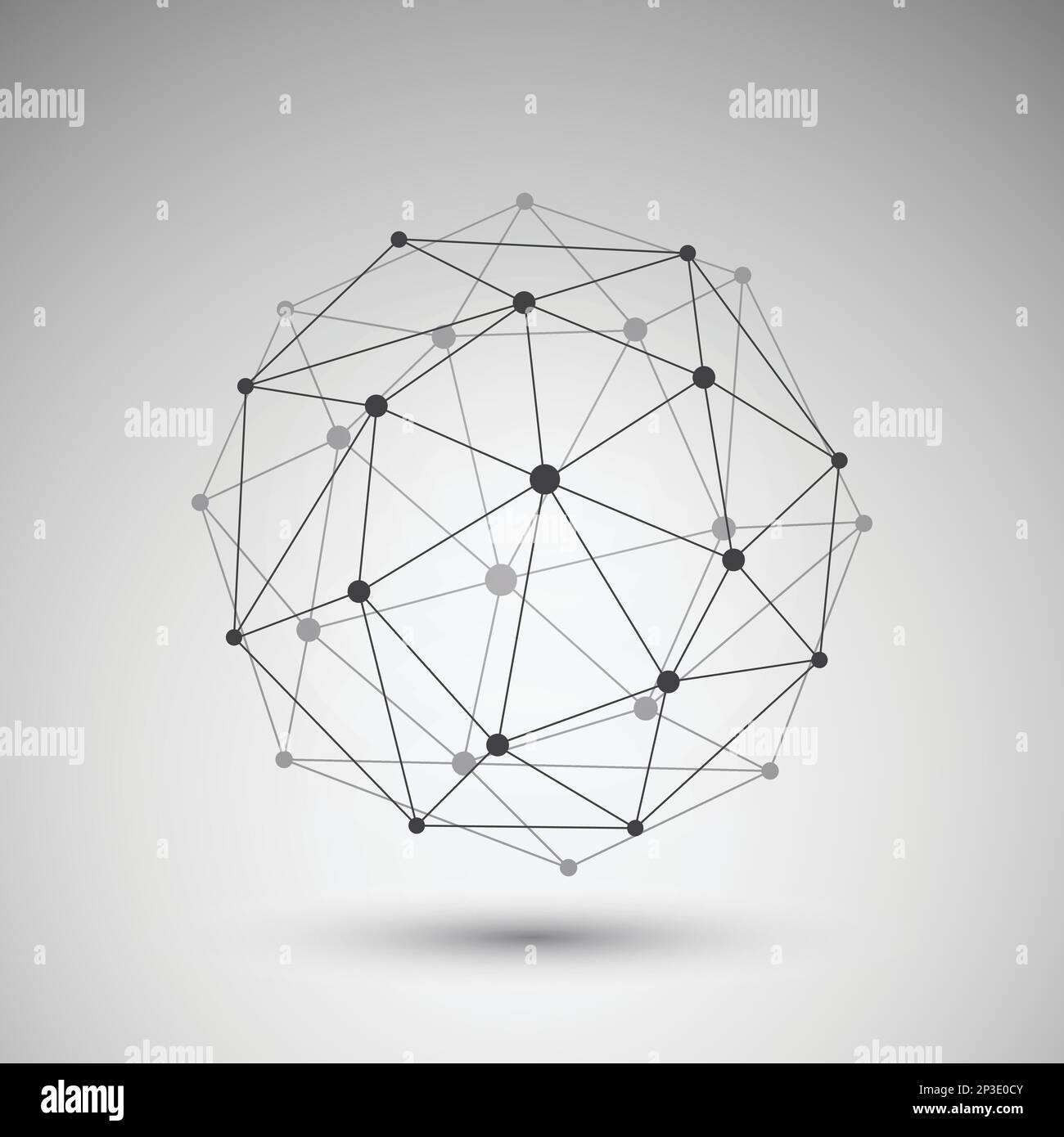 Networks Globe Design Stock Vector Image & Art - Alamy