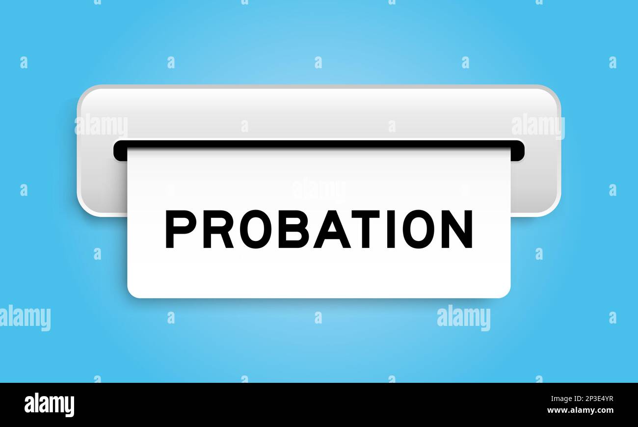 Probation period Stock Vector Images Alamy