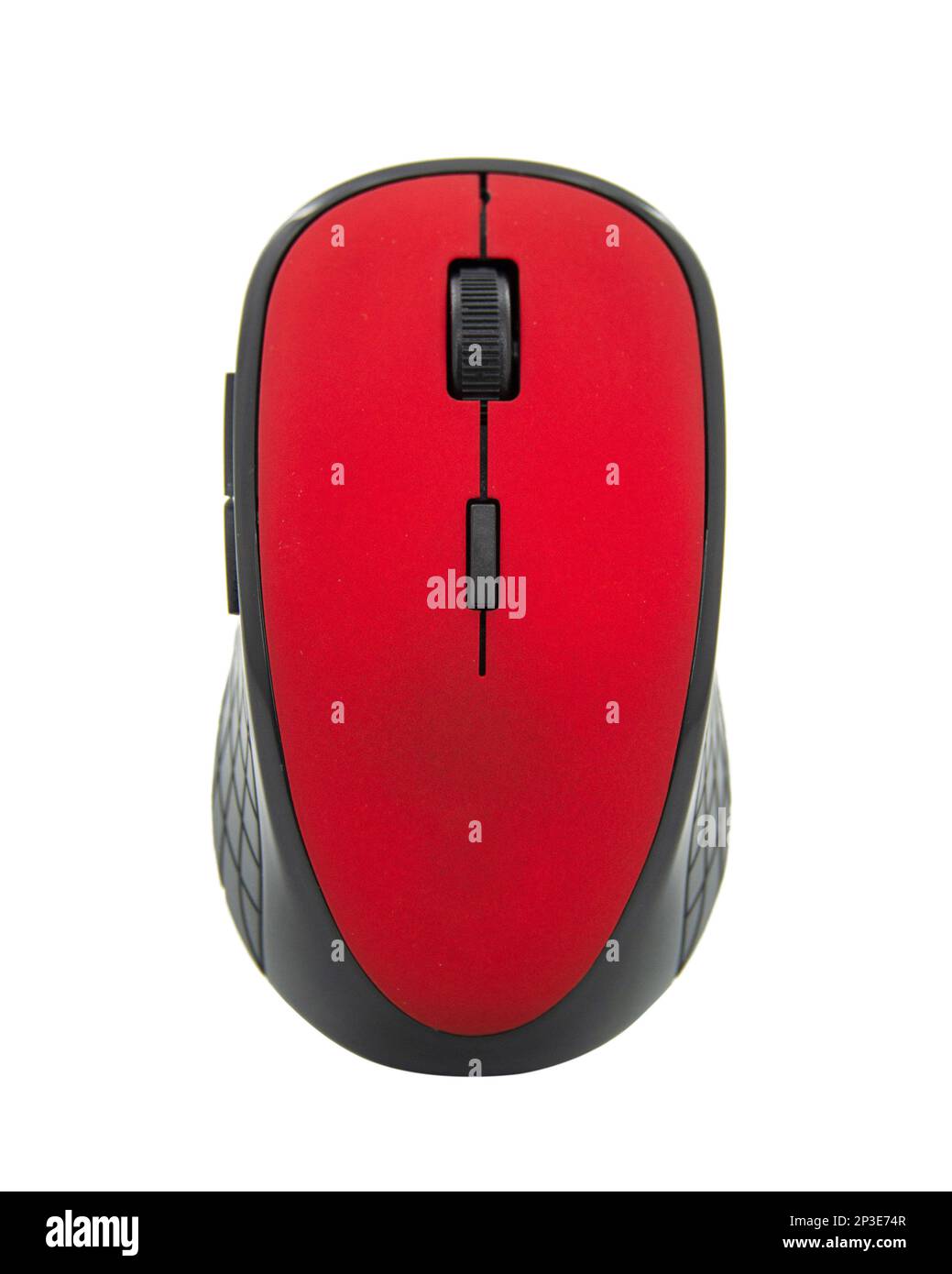 Wireless mouse for pc isolated on the white background Stock Photo