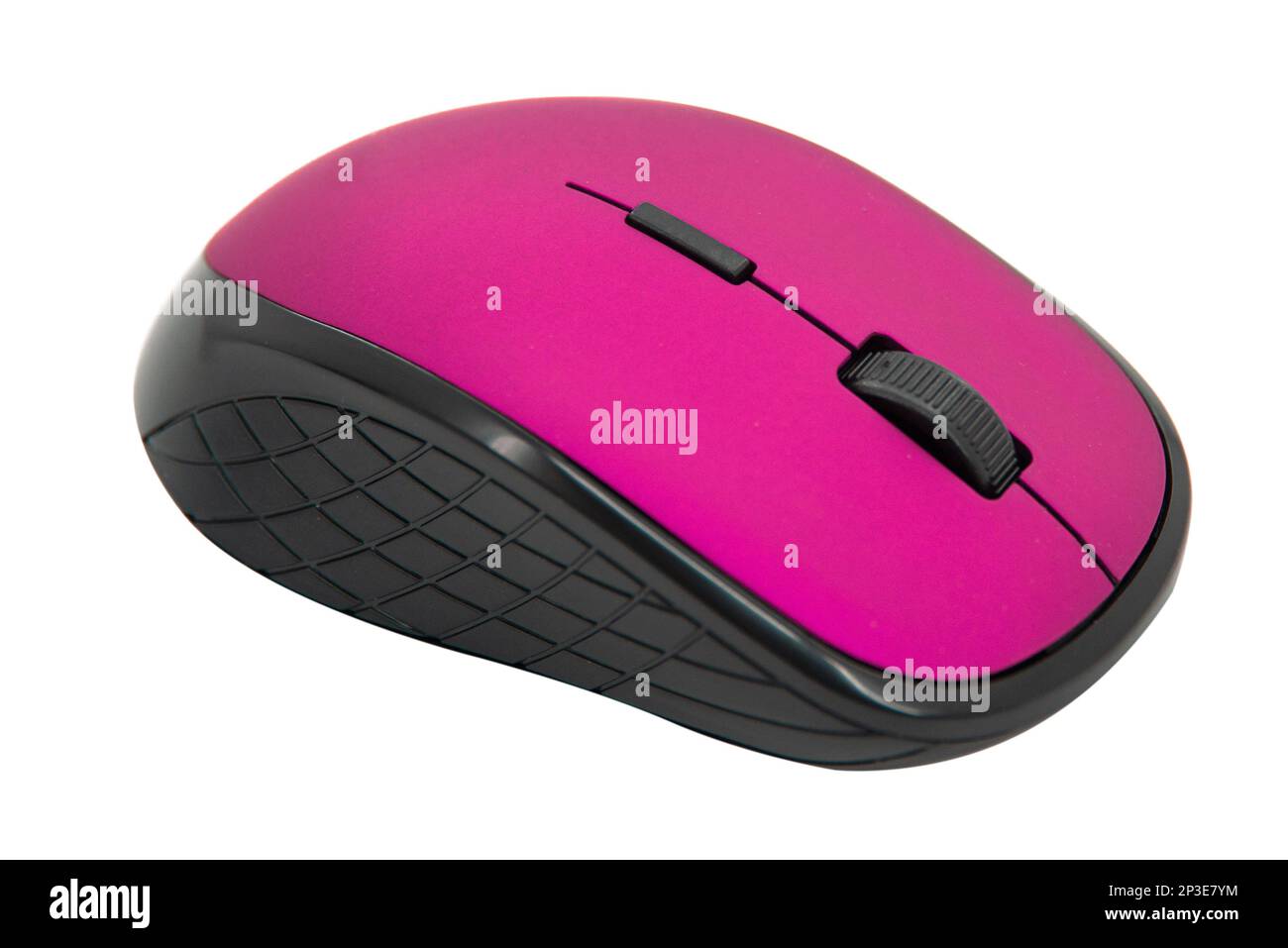 Wireless mouse for pc isolated on the white background Stock Photo