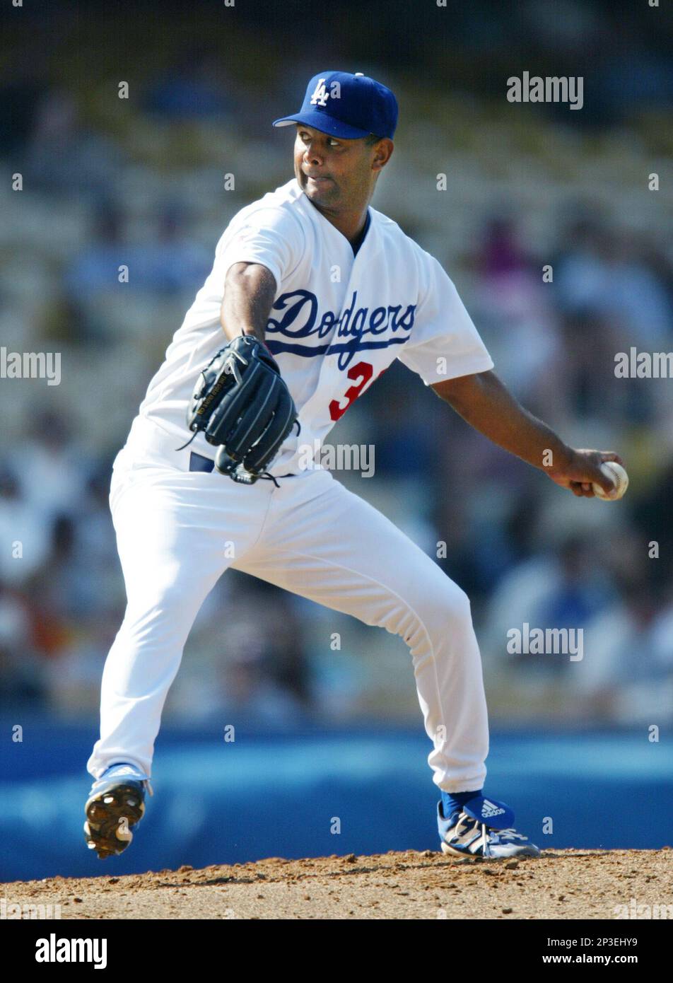 omar-daal-of-the-los-angeles-dodgers-pitches-during-a-2002-mlb-season