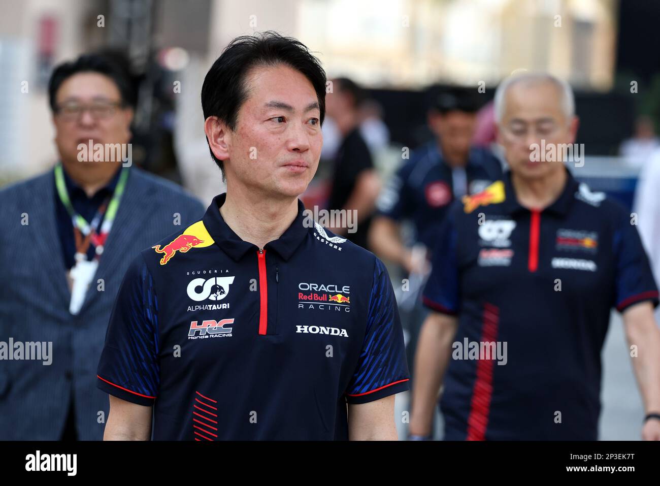 Koji Watanabe (JPN) Honda Racing Corporation HRC President. Formula