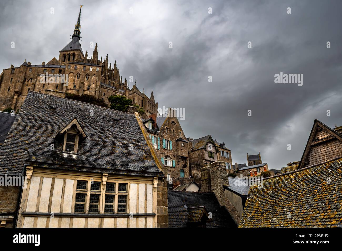 Cathedral At Mont Saint Michel, English Channel, Way of St. James