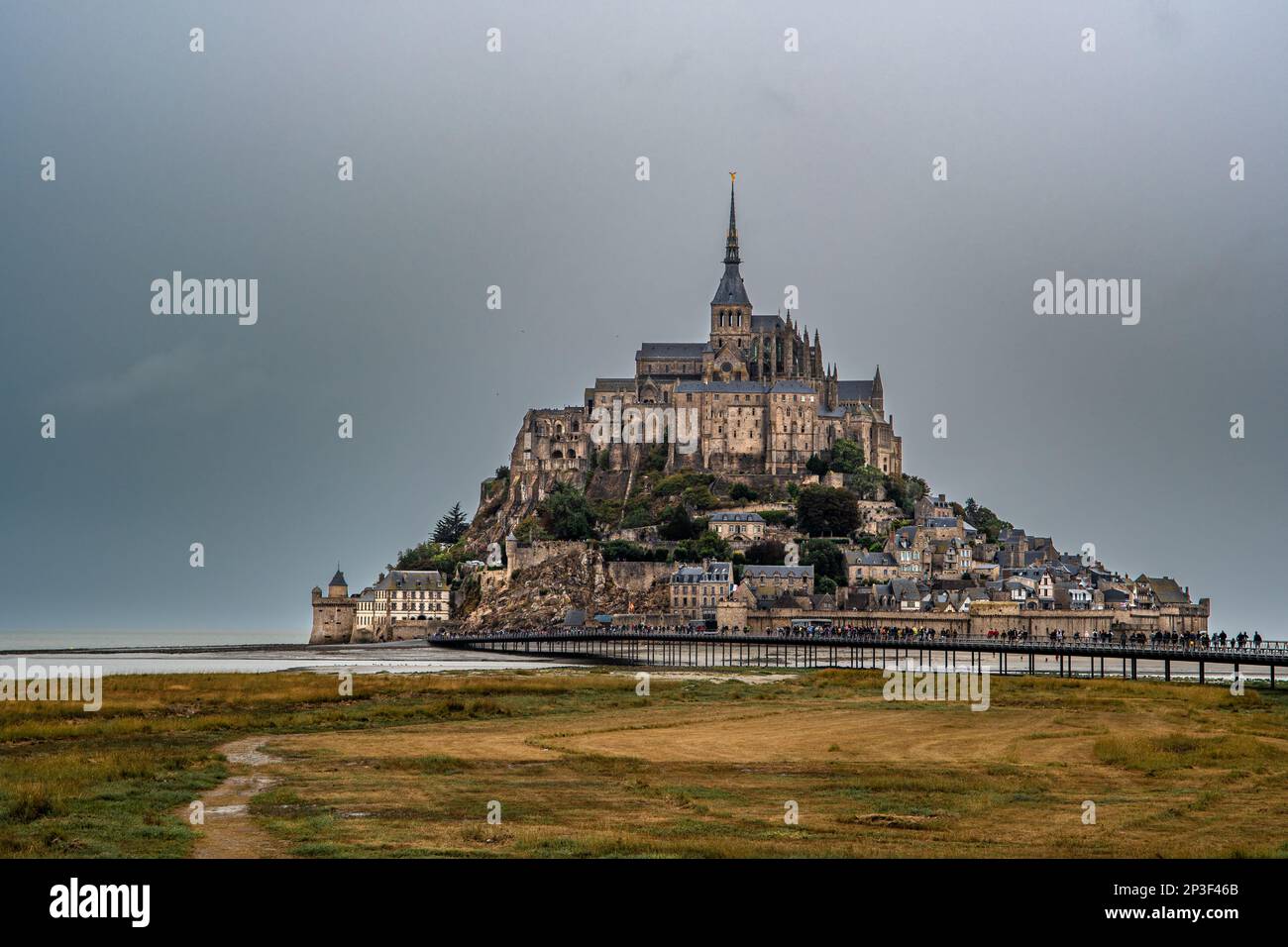 Cathedral At Mont Saint Michel, English Channel, Way of St. James