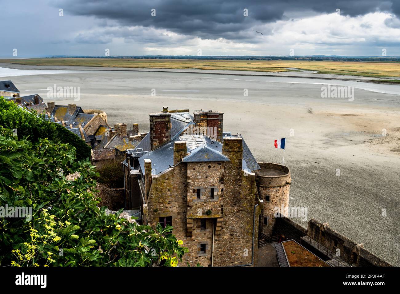 Cathedral At Mont Saint Michel, English Channel, Way of St. James