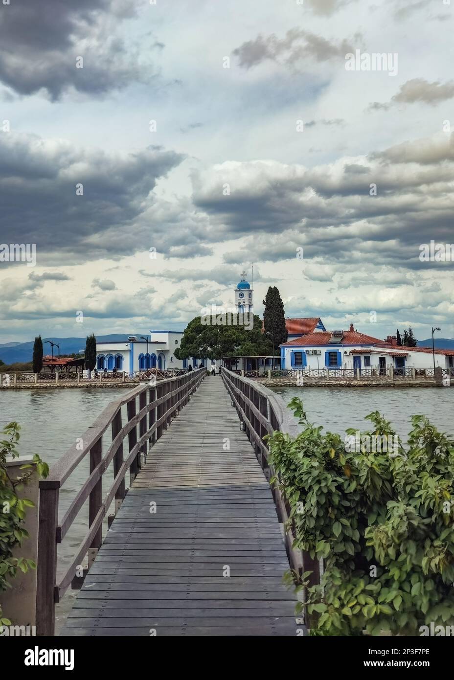 Saint Nicholas of Porto Lagos Xanthi greece Unique Floating Monastery