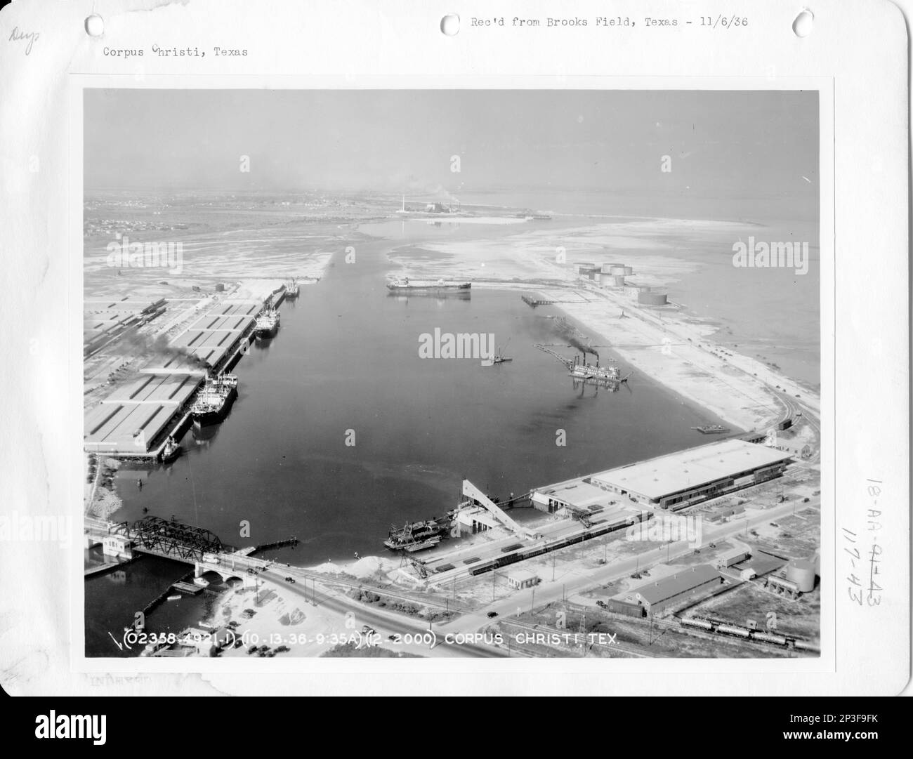 Aerial view above corpus christi hires stock photography and images