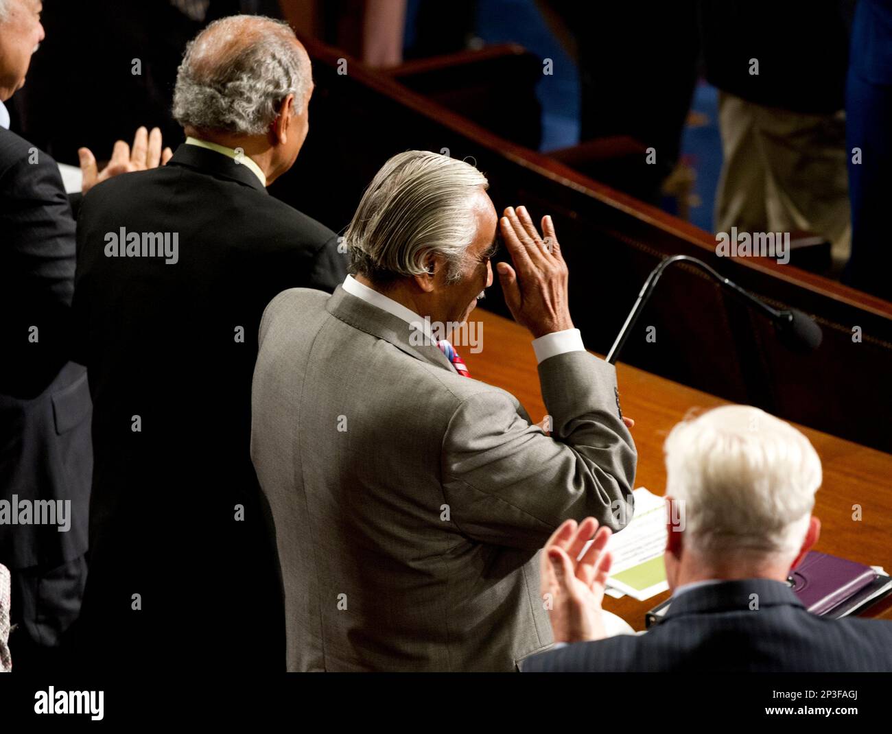 UNITED STATES - May 8 : Rep. John Conyers, D-MI., and former Rep ...