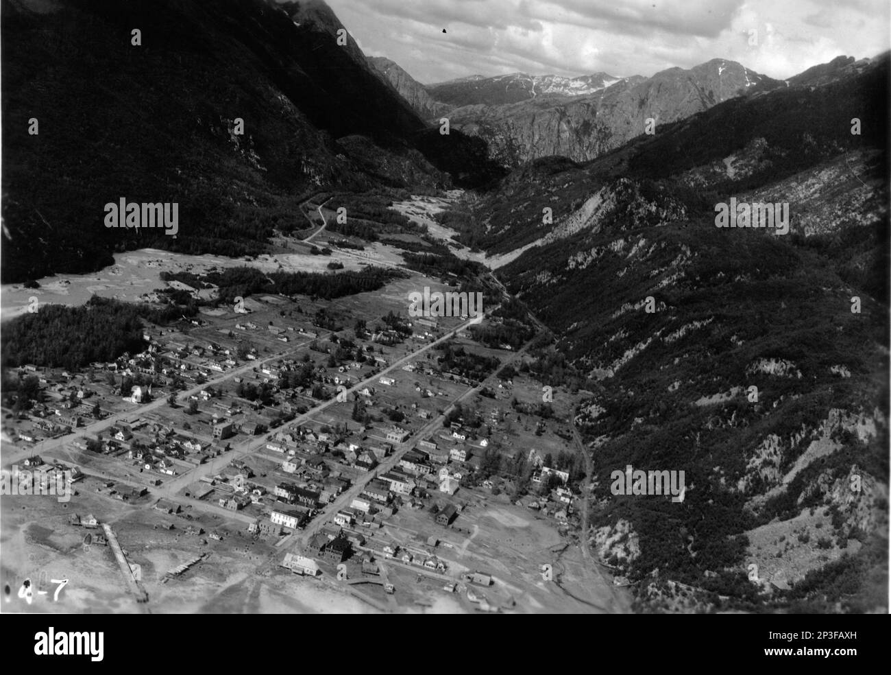 Alaska - Skagway through Kodiak Island, Aerial Photograph. Stock Photo