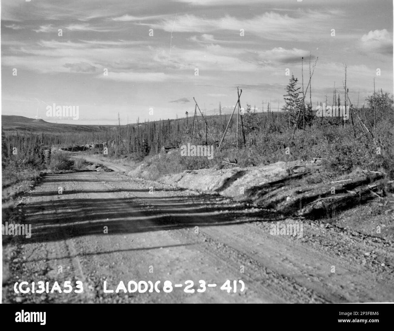 Alaska Skagway through Kodiak Island, Aerial Photograph Stock Photo