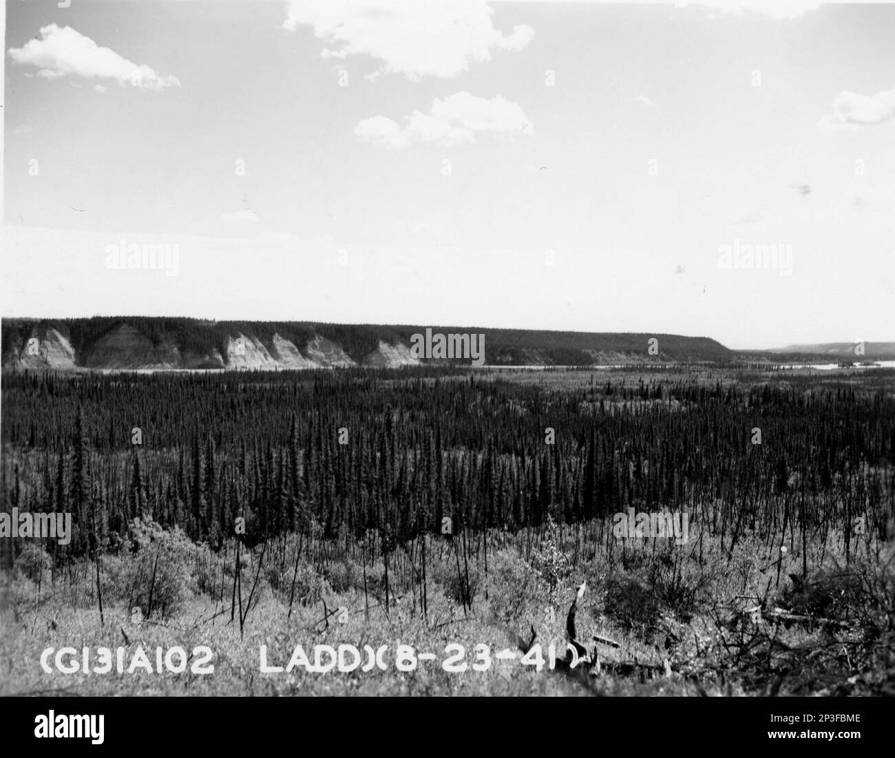 Alaska Skagway through Kodiak Island, Aerial Photograph Stock Photo