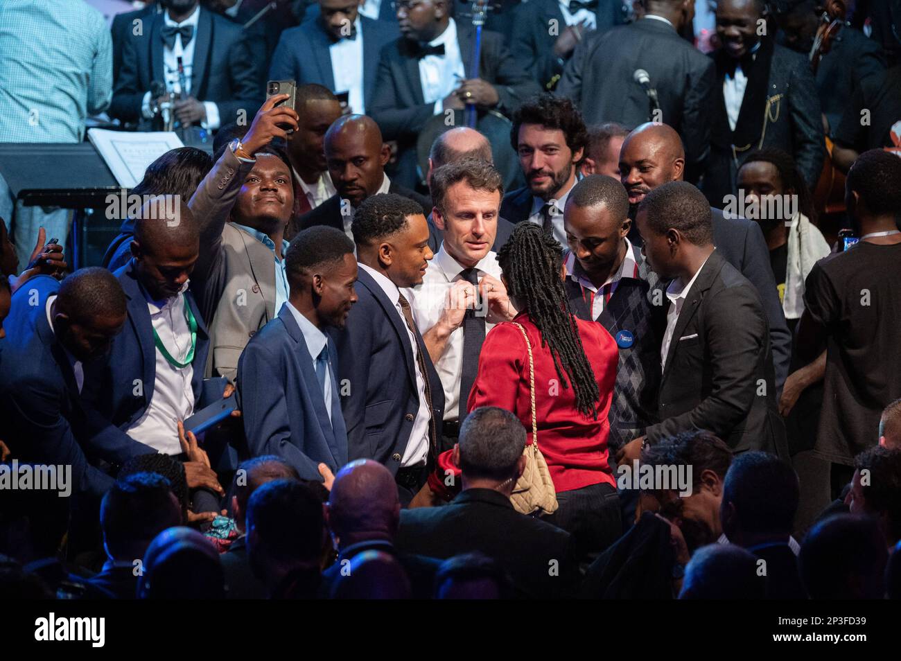 Kinshasa, Democratic Republic of the Congo, on March 04, 2023. French