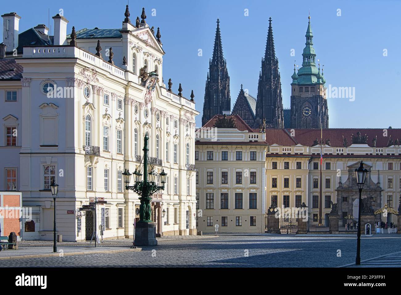 hradcanske-namesti-in-prague-on-march-1-2023-view-of-the-new-royal
