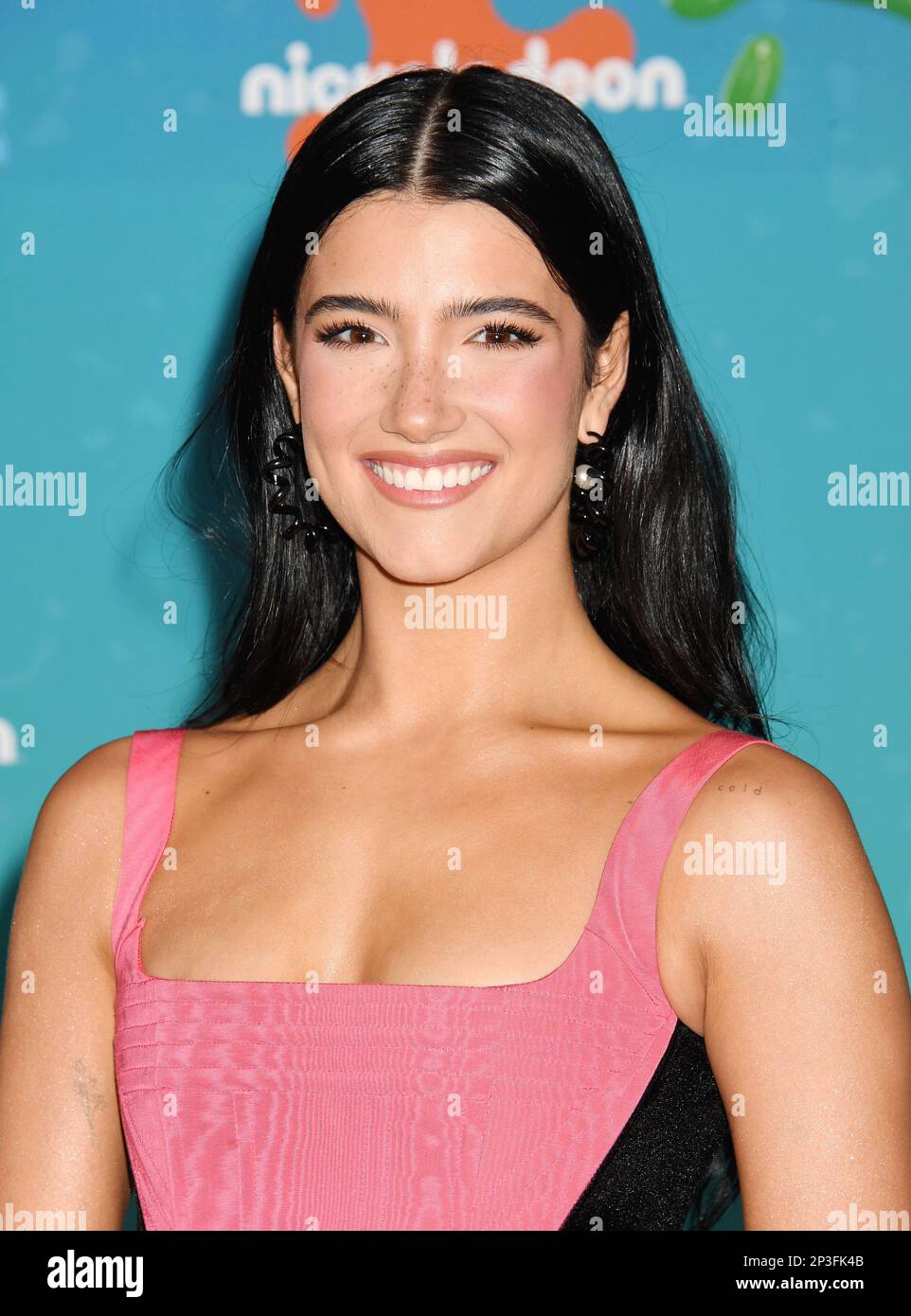 LOS ANGELES, CALIFORNIA MARCH 04 Charli D'Amelio attends Nickelodeon