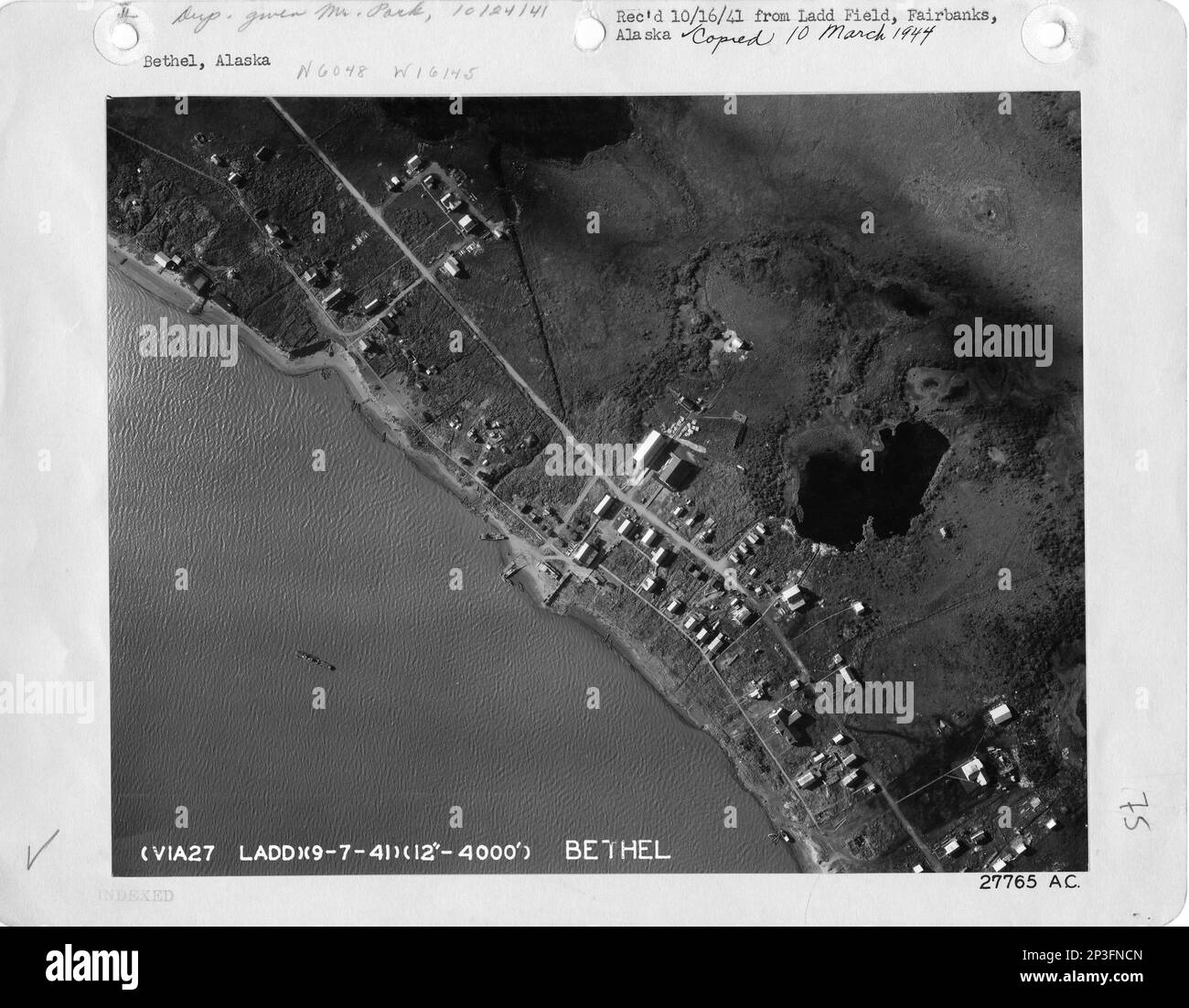 Bethel alaska aerial hires stock photography and images Alamy