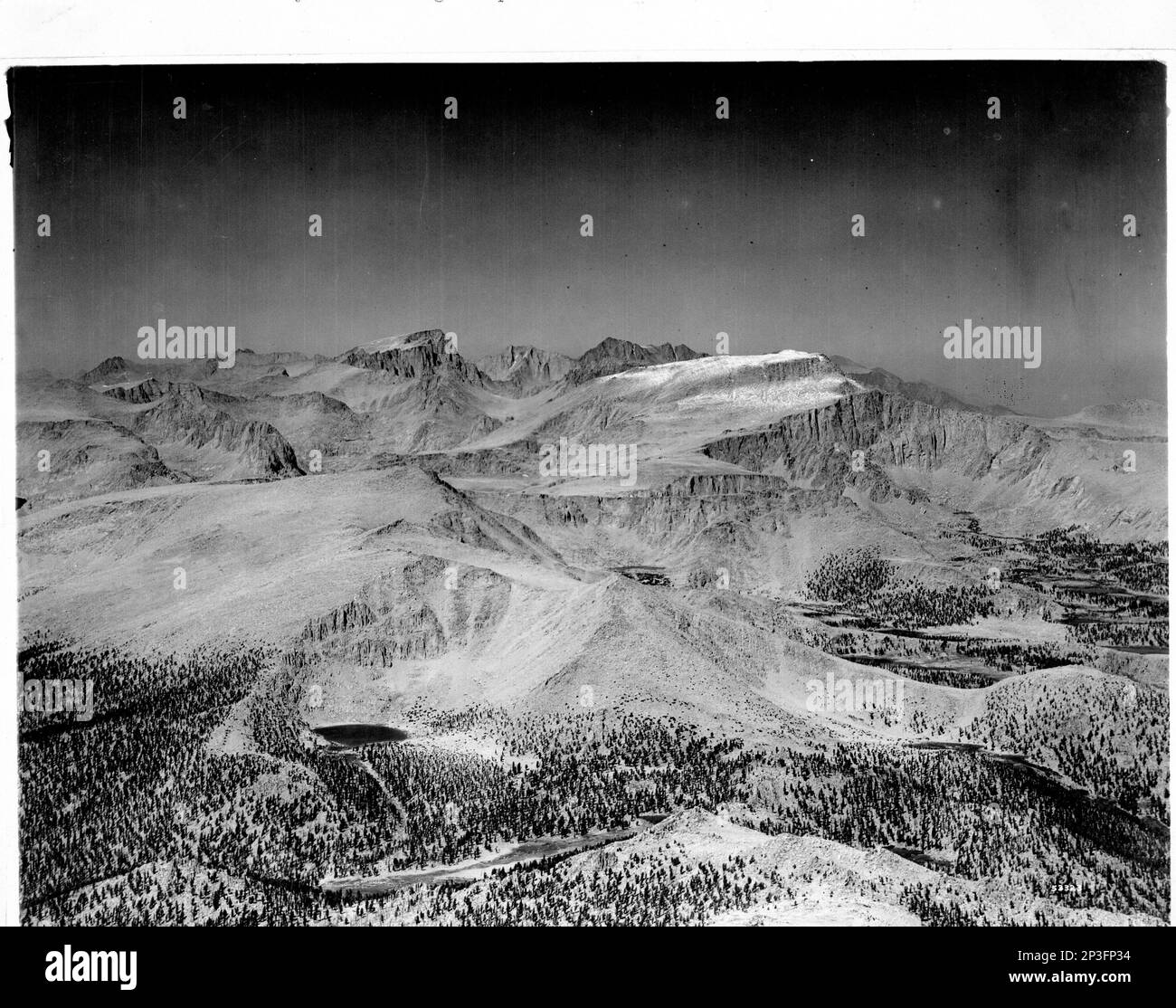 Mt whitney aerial hires stock photography