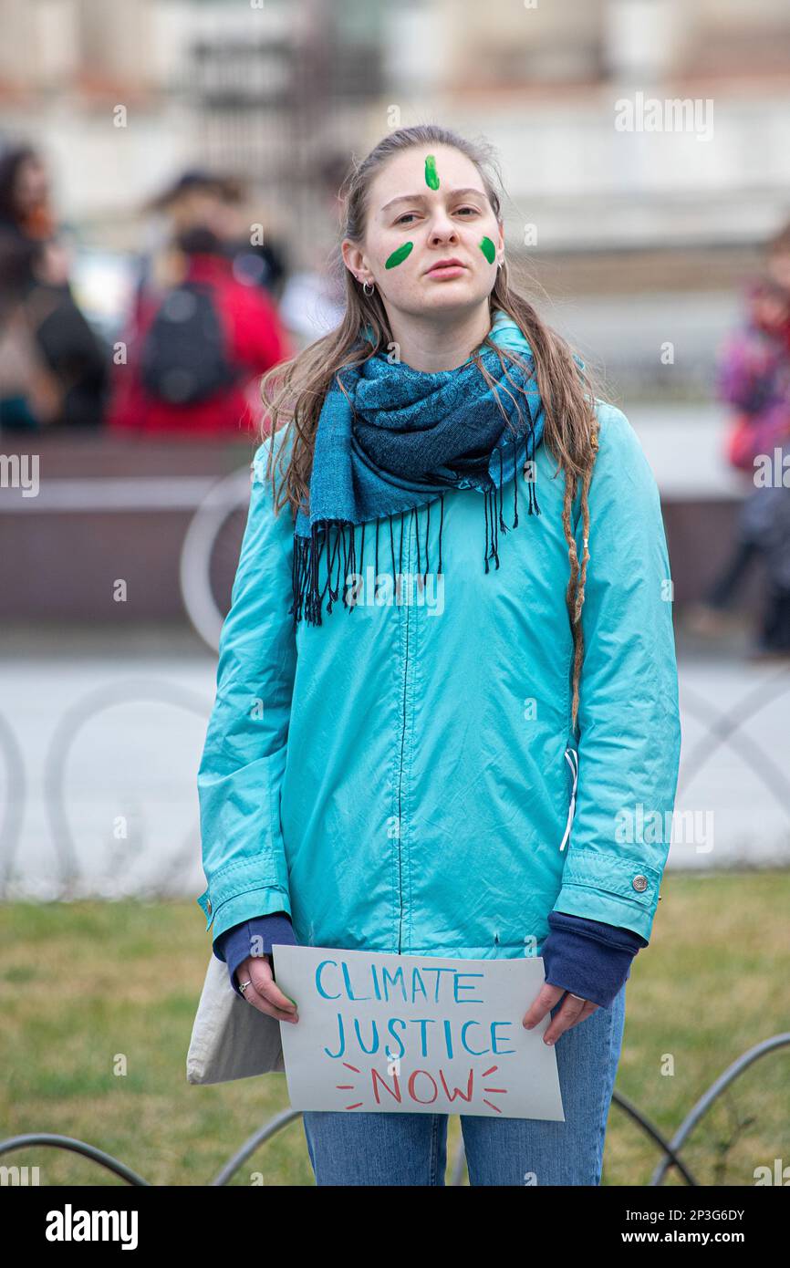 Fridays for Future Florence Stock Photo