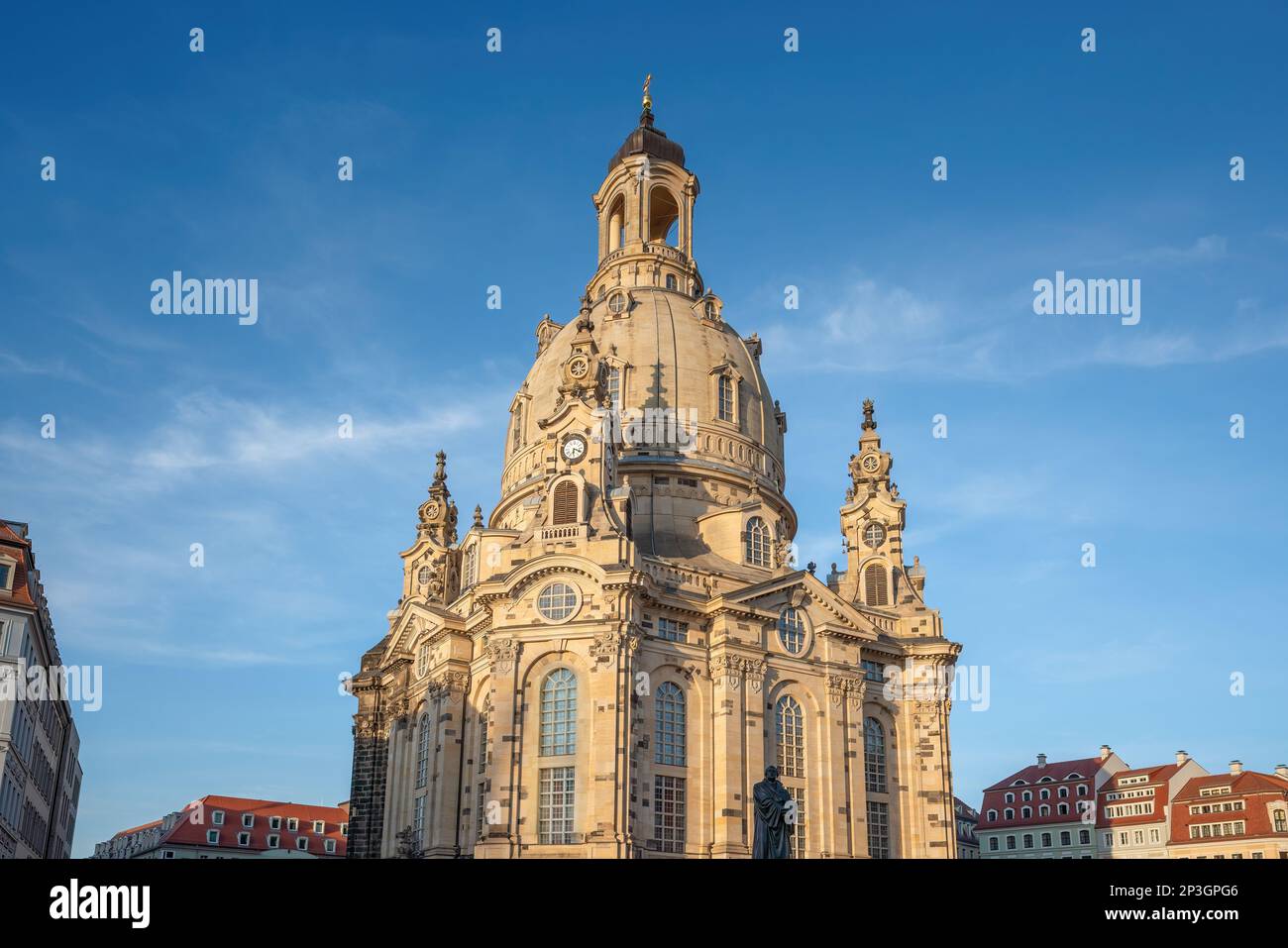 Frauenkirche Church - Dresden, Soxony, Germany Stock Photo