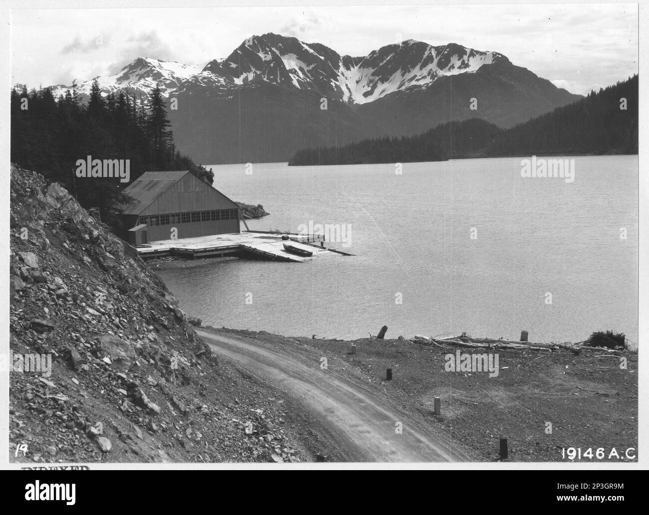 Alaska Cordova, Aerial Photograph Stock Photo Alamy