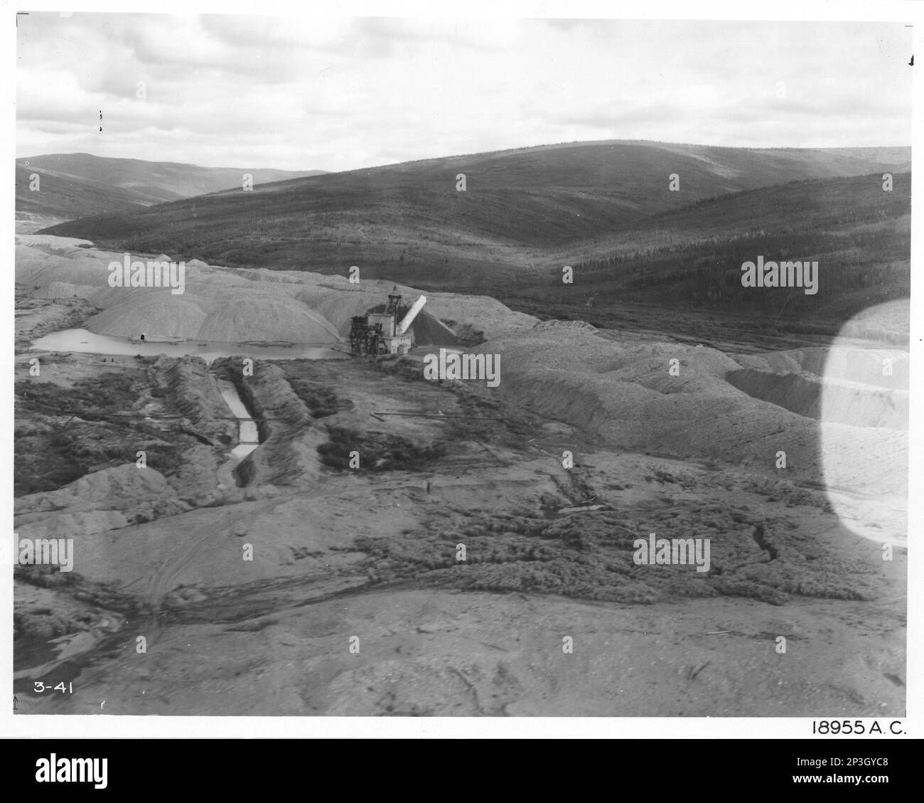 Alaska Fairbanks, Aerial Photograph Stock Photo Alamy