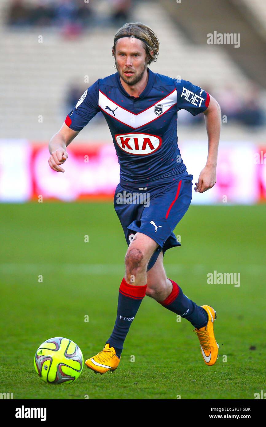 Jaroslav Plasil - 01.02.2015 - Bordeaux / Guingamp - 23eme journee de Ligue 1 -.Photo : Manuel Blondeau / Icon Sport (Cal Sport Media via AP Images) Stock Photo