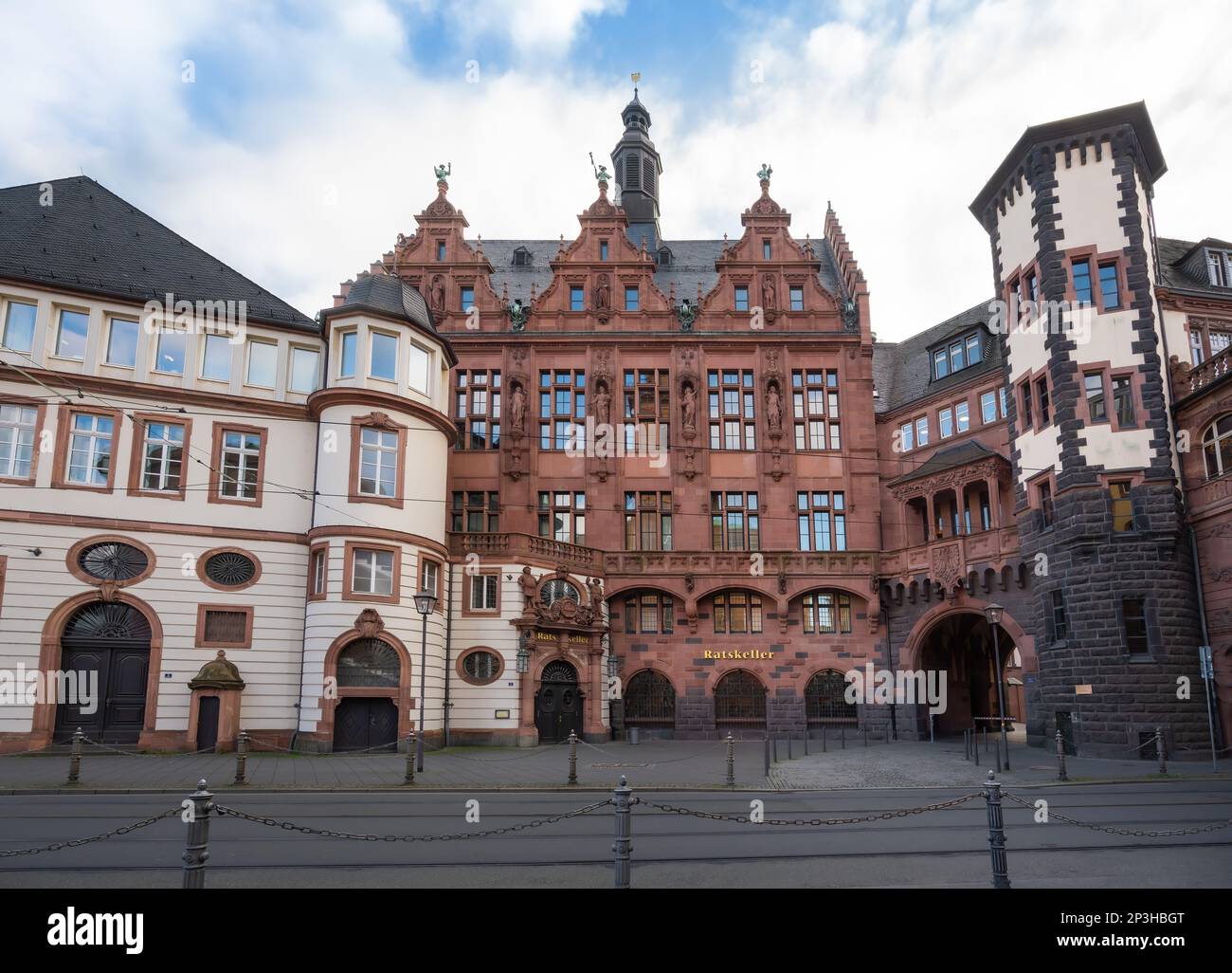 Ratskeller at New City Hall Frankfurt, Germany Stock Photo Alamy