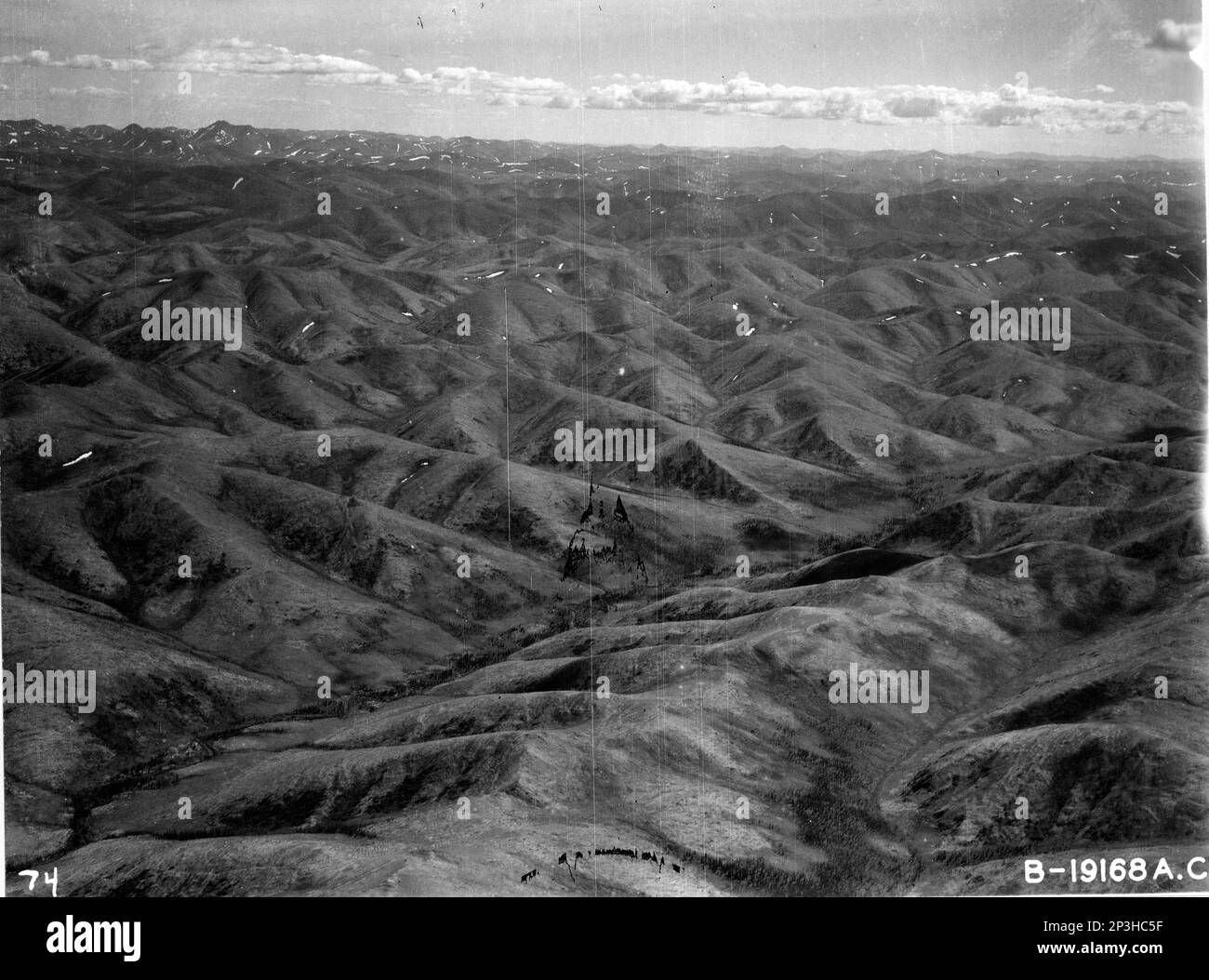 Alaska Nulato, Aerial Photograph Stock Photo Alamy
