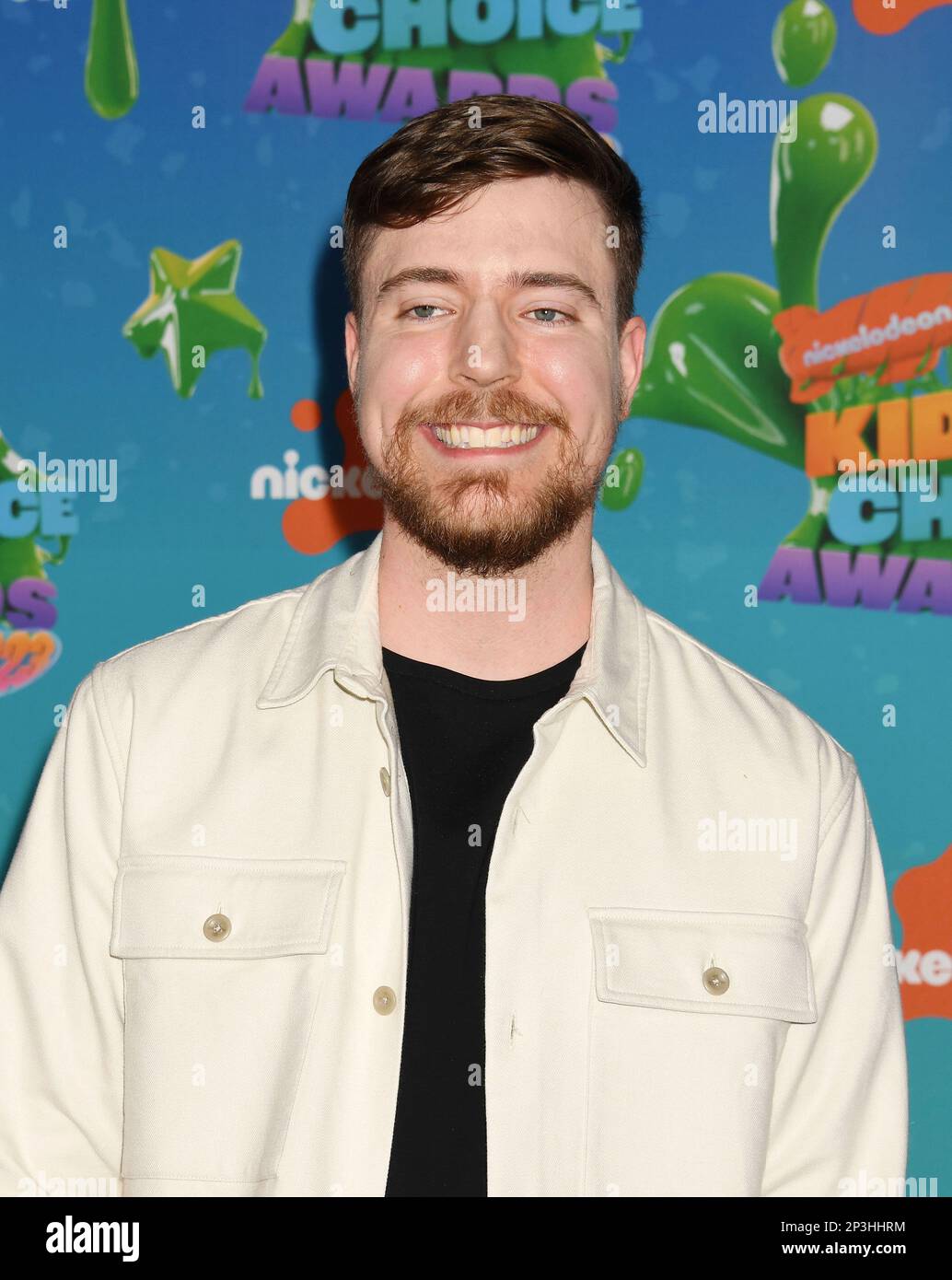 Los Angeles, California, USA. 04th Mar, 2023. MrBeast attends Nickelodeon's 2023 Kids' Choice Awards at Microsoft Theater on March 04, 2023 in Los Angeles, California. Credit: Jeffrey Mayer/Jtm Photos/Media Punch/Alamy Live News Stock Photo