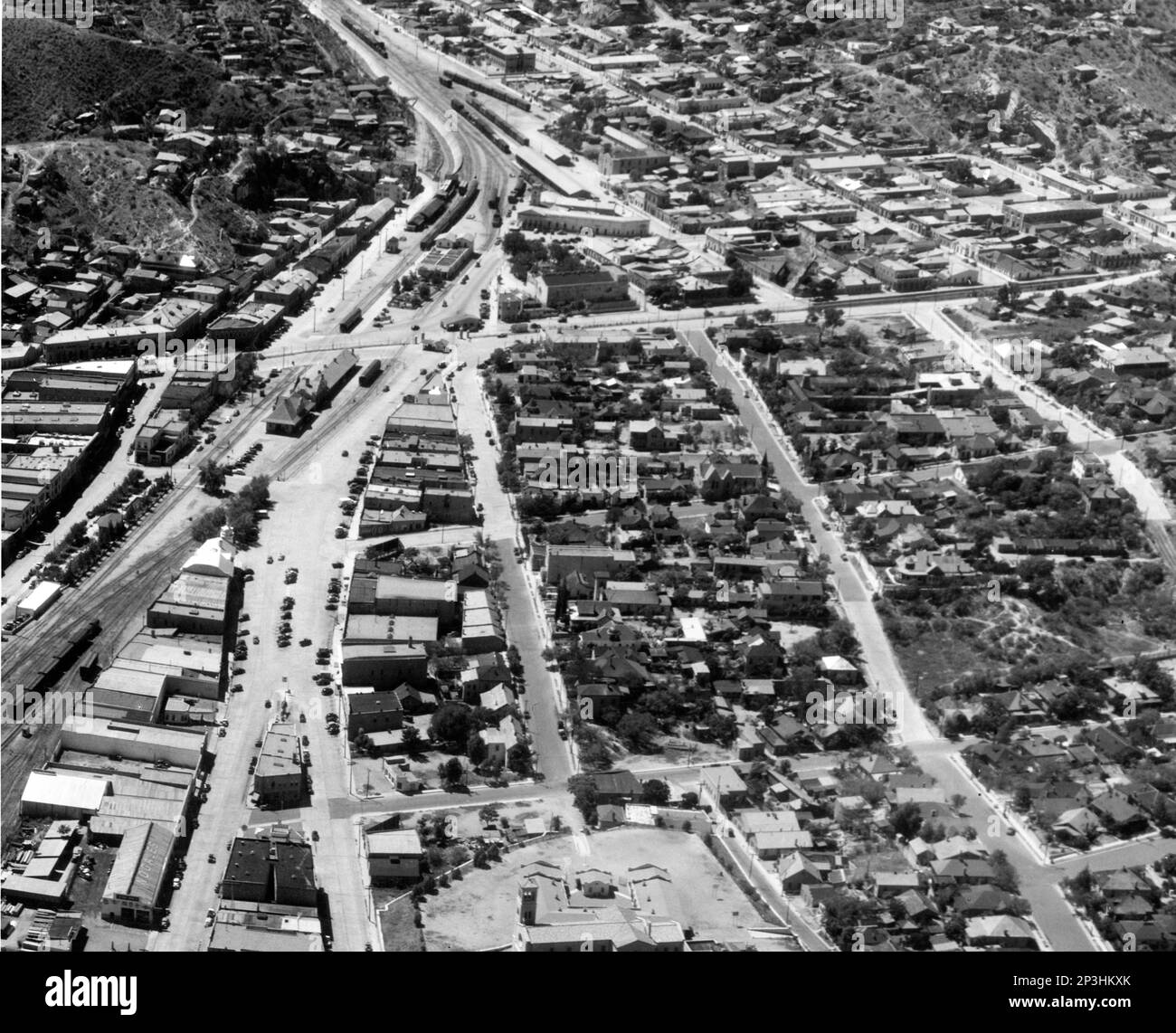 Arizona Nogales, Aerial Photograph Stock Photo Alamy