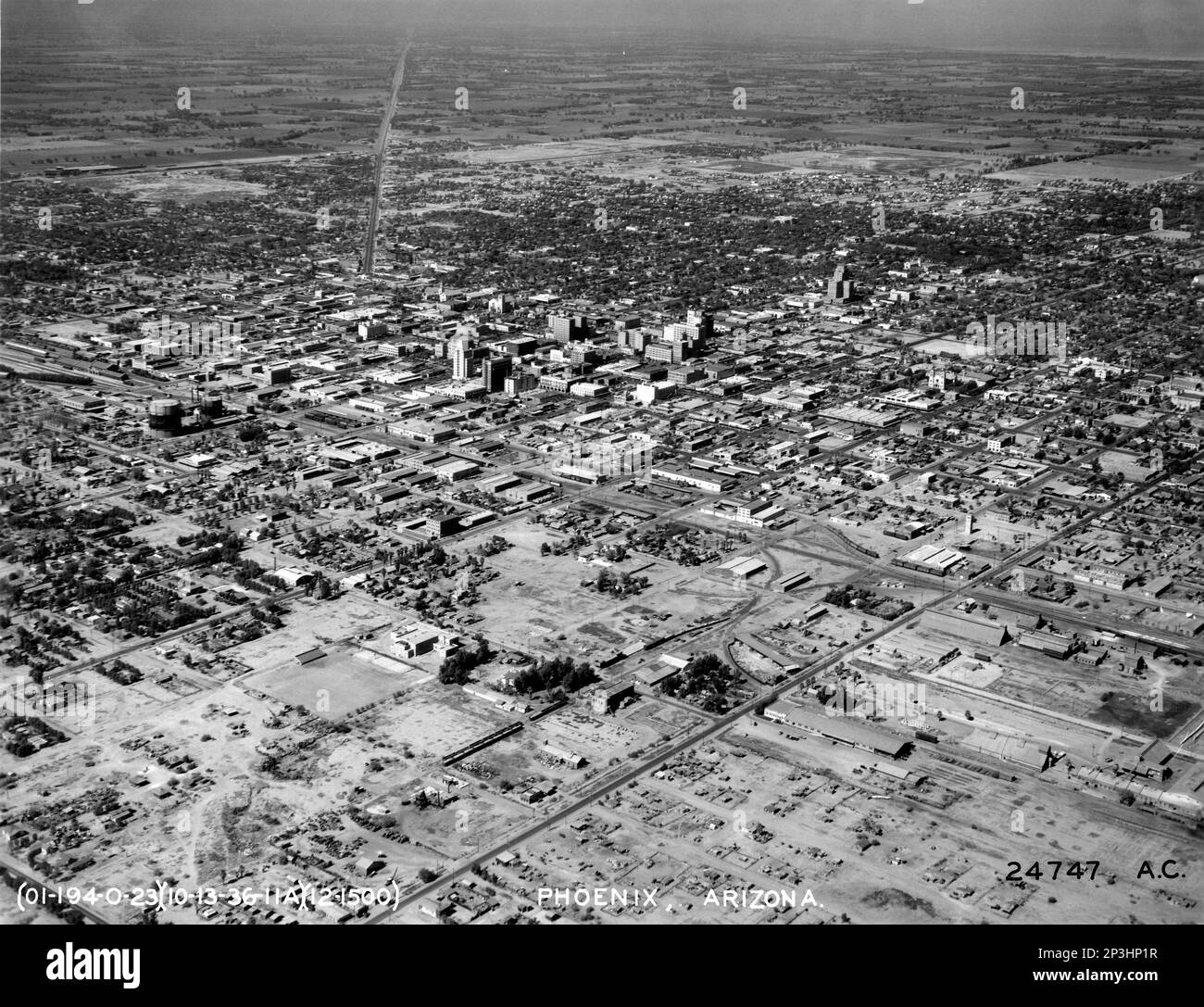 Arizona Phoenix, Aerial Photograph Stock Photo Alamy