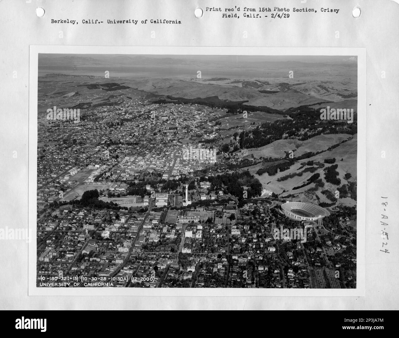 California - Berkeley, Aerial Photograph Stock Photo - Alamy