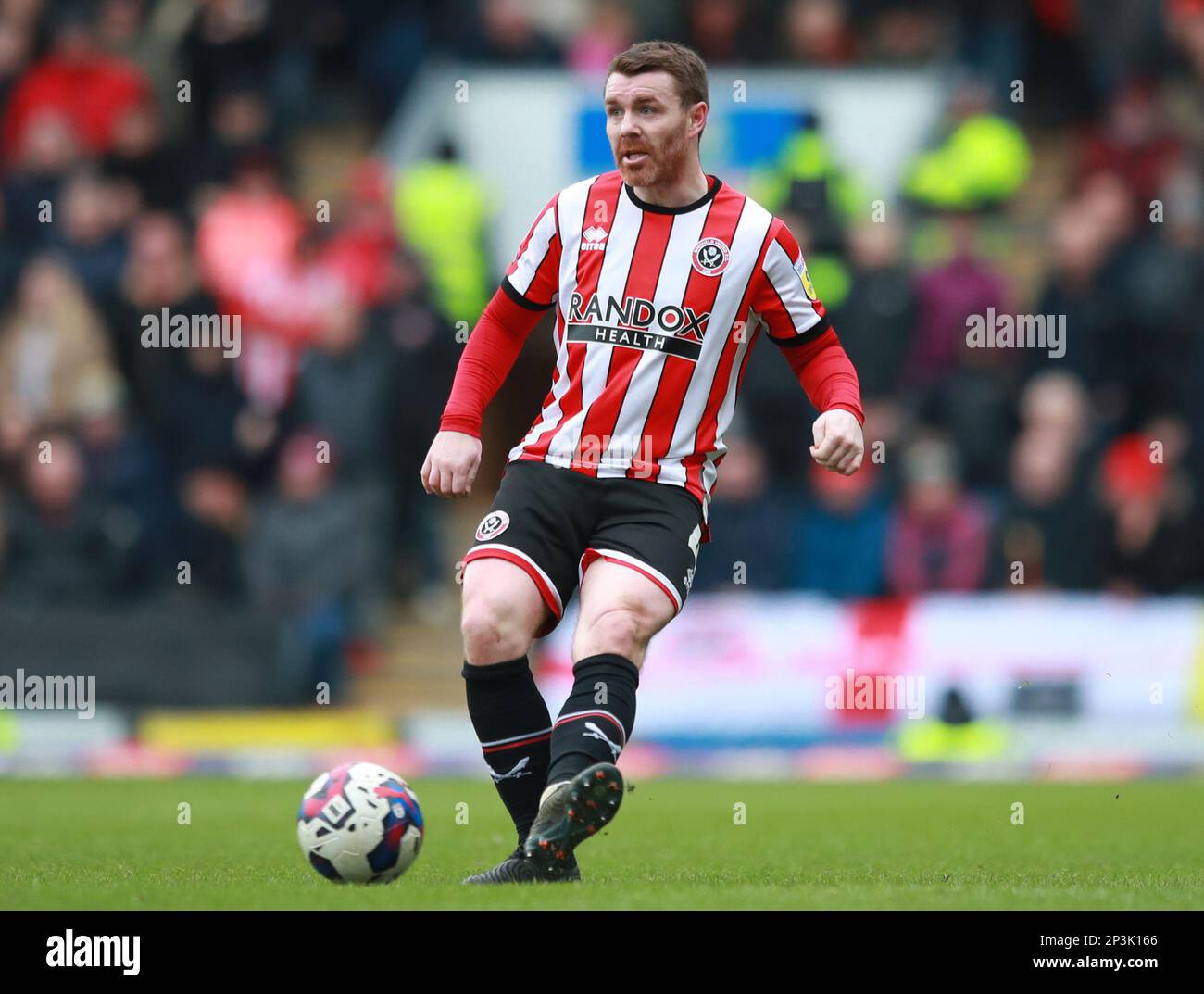 Blackburn, England, 4th March 2023.  John Fleck of Sheffield Utd  during the Sky Bet Championship match at Ewood Park, Blackburn. Picture credit should read: Simon Bellis / Sportimage Stock Photo