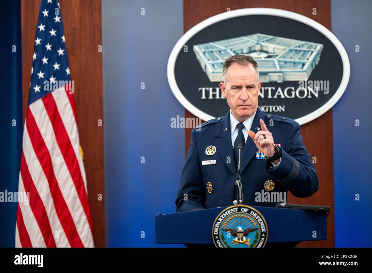 Pentagon Press Secretary Air Force Brig. Gen. Patrick S