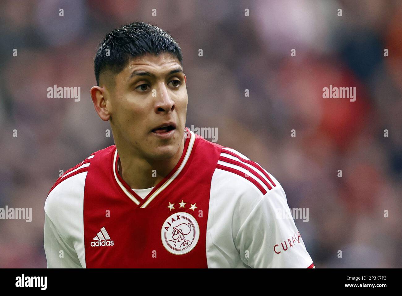 AMSTERDAM Edson Alvarez of Ajax during the Dutch premier league match between Ajax Amsterdam