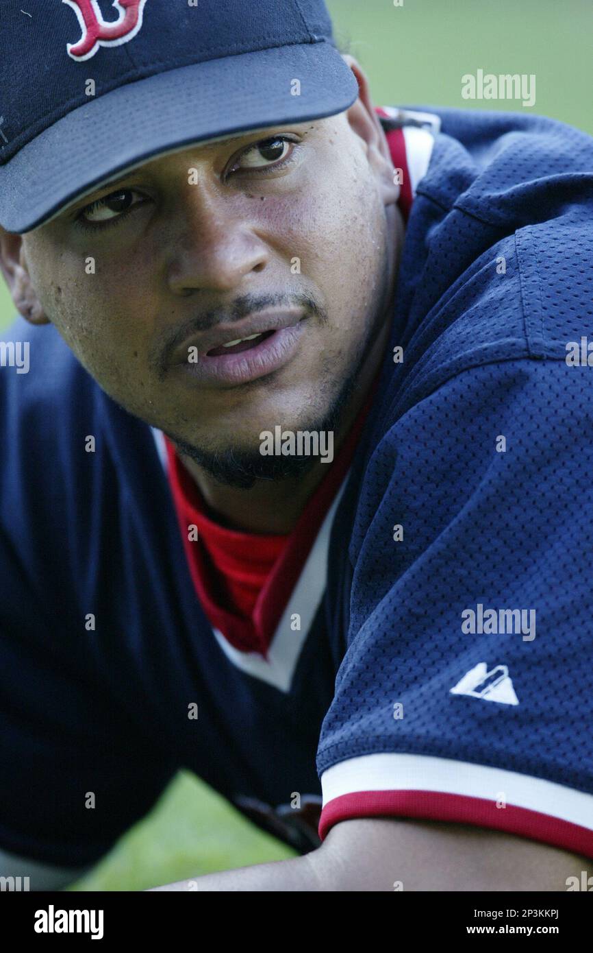 Barry Zito of the Oakland Athletics pitches during a 2002 MLB season game  against the Los Angeles Angels at Angel Stadium, in Anaheim, California.  (Larry Goren/Four Seam Images via AP Images Stock