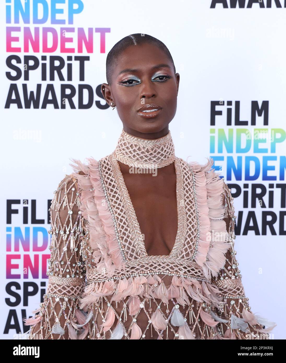 Jodie TurnerSmith attends the 2023 Film Independent Spirit Awards on