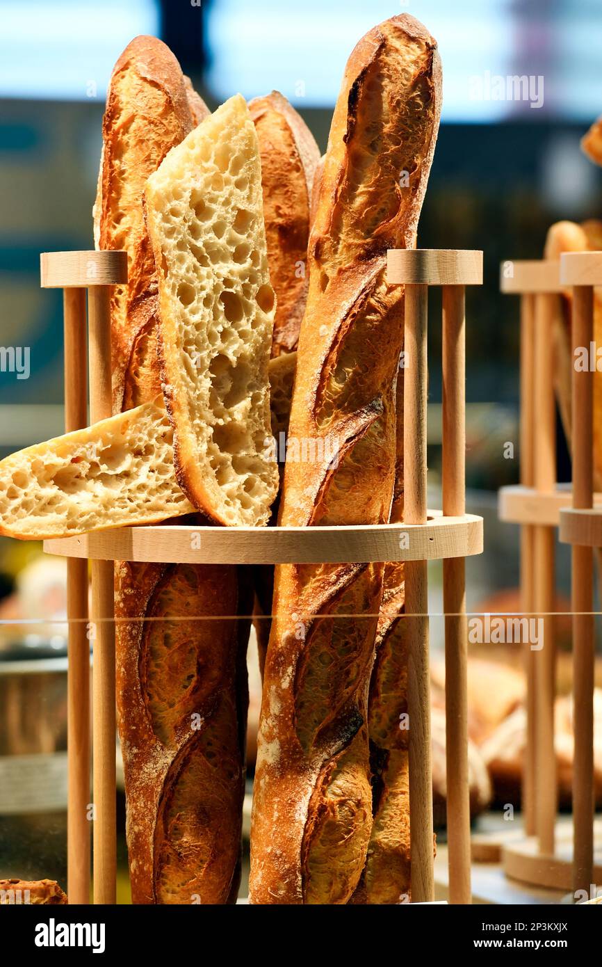 French Tradition Baguette Bakery France Stock Photo Alamy