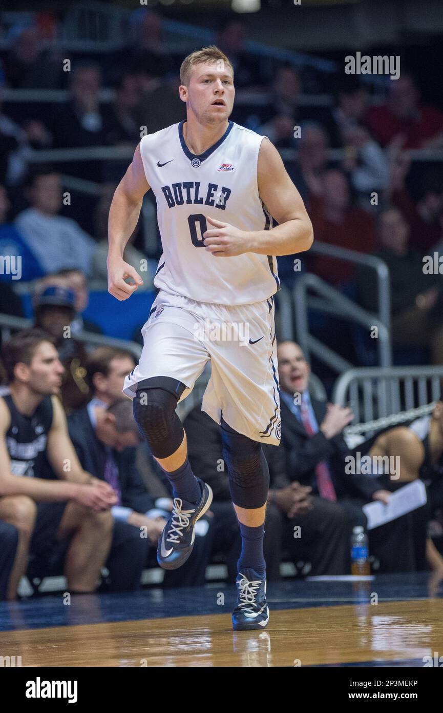January 6, 2015: Butler Bulldogs forward Austin Etherington (0) during ...