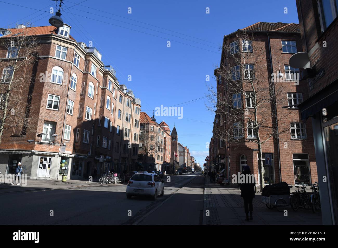 Copenhagen /Denmark/05 March 2023/ Denmark's housing in danish capital