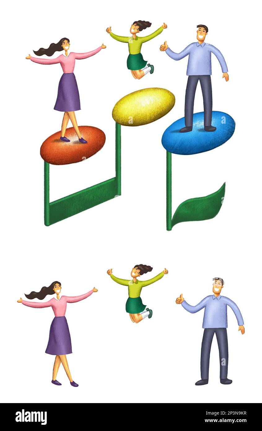 Family music Cut Out Stock Images Pictures Alamy