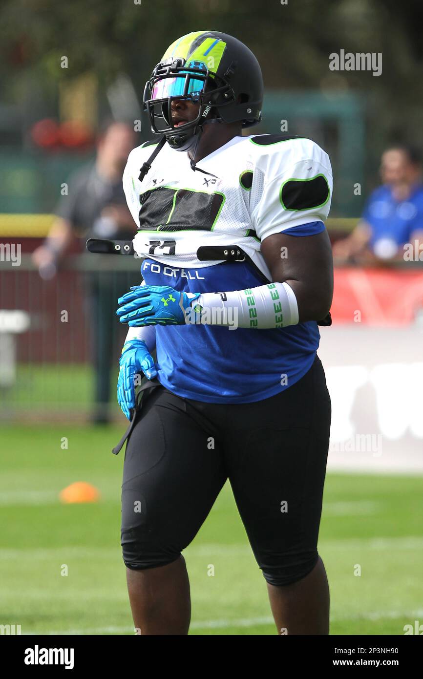 29 DEC 2014 Kendrick Norton of Jacksonville FL Trinity Christian Academy during the 2014 Under Armour All American practice at Disney s ESPN Wide World of Sports Complex in Kissimmee Florida. Icon Spo...